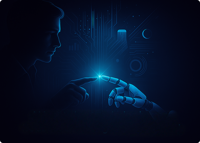 AI technology visualization