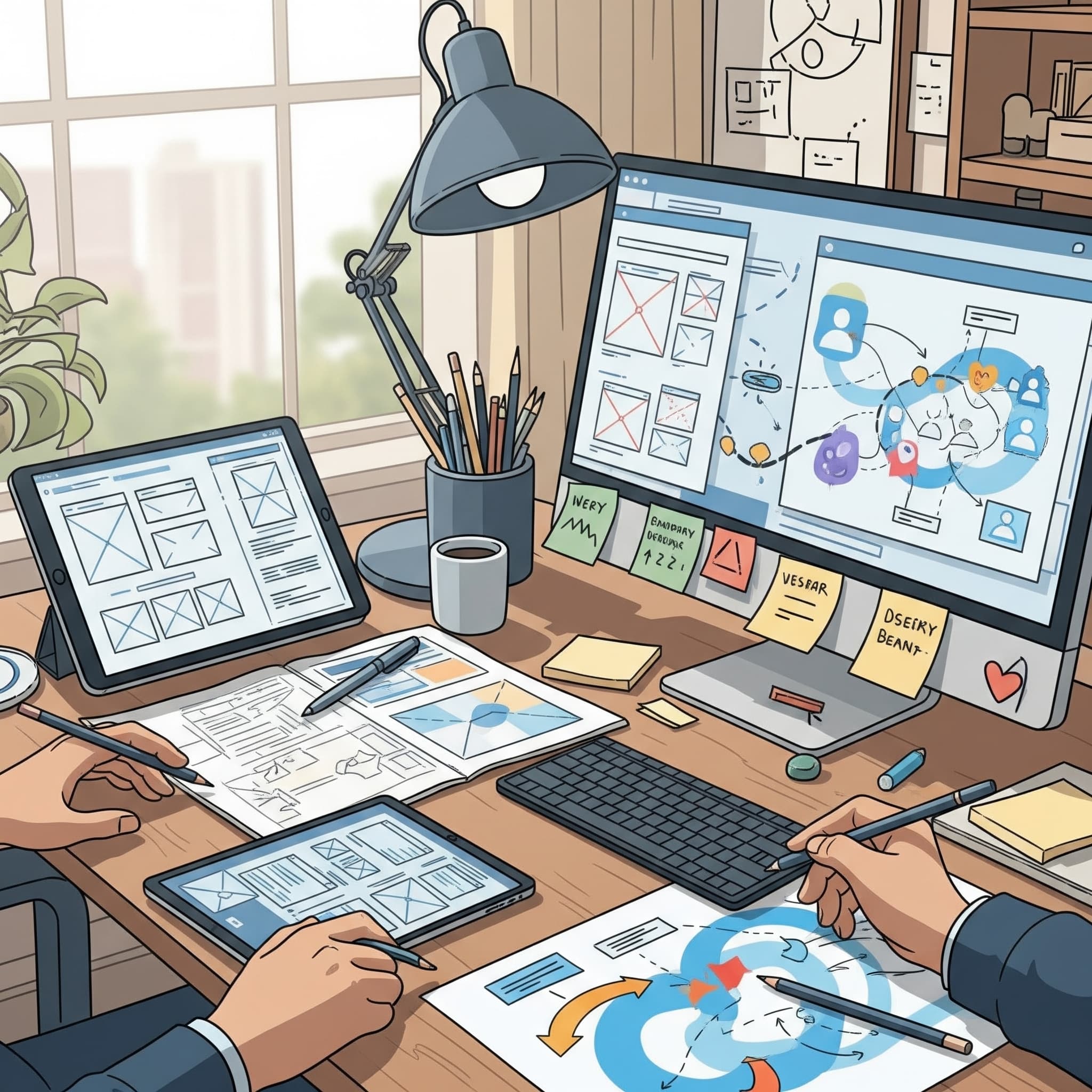 Wireframes & User Journeys