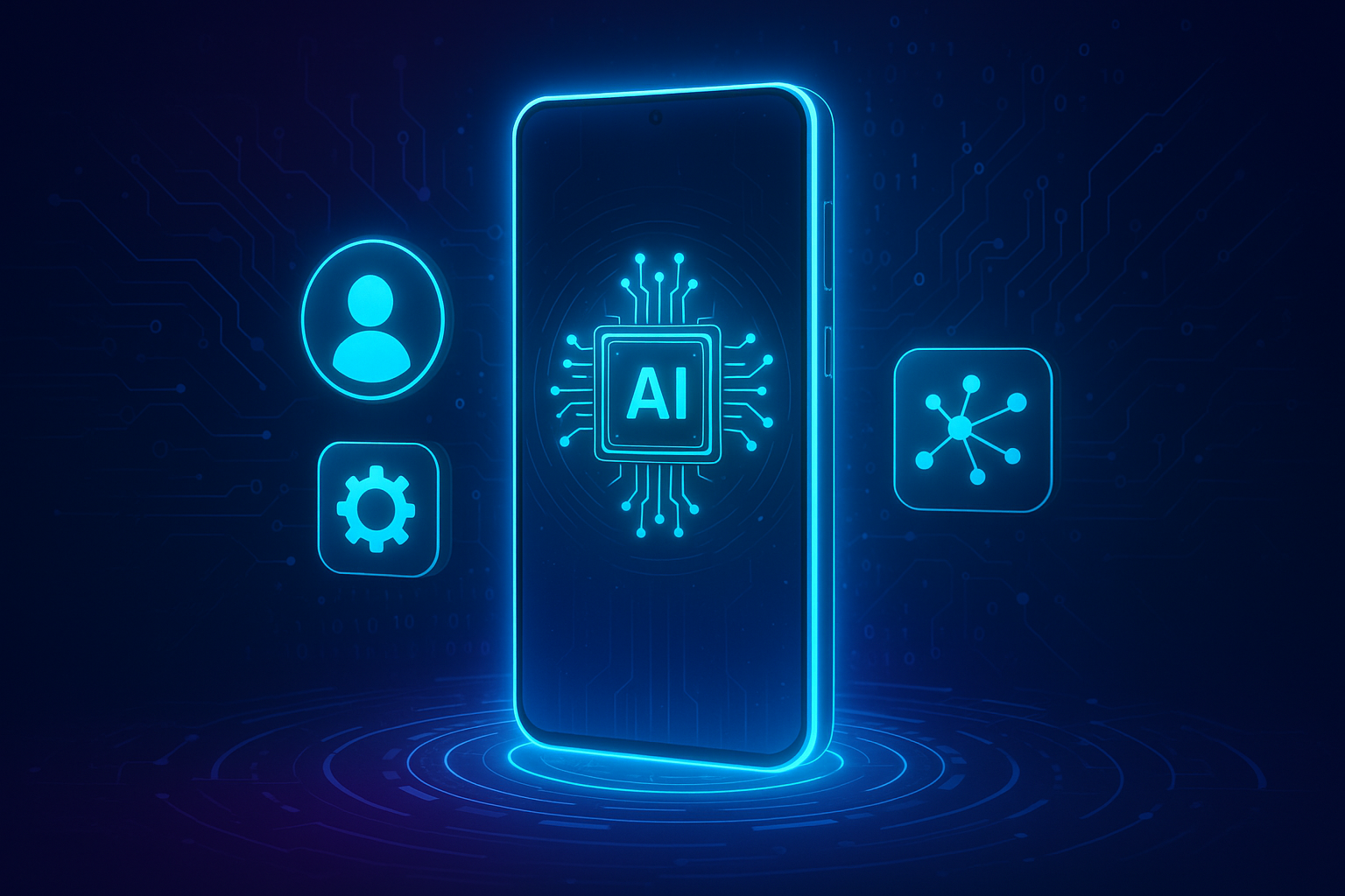 AI technology visualization